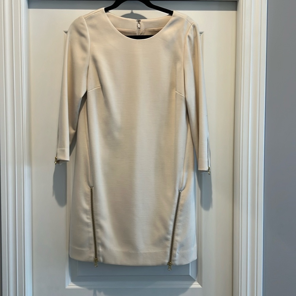 J. Crew Double zip shift dress. Size 4.